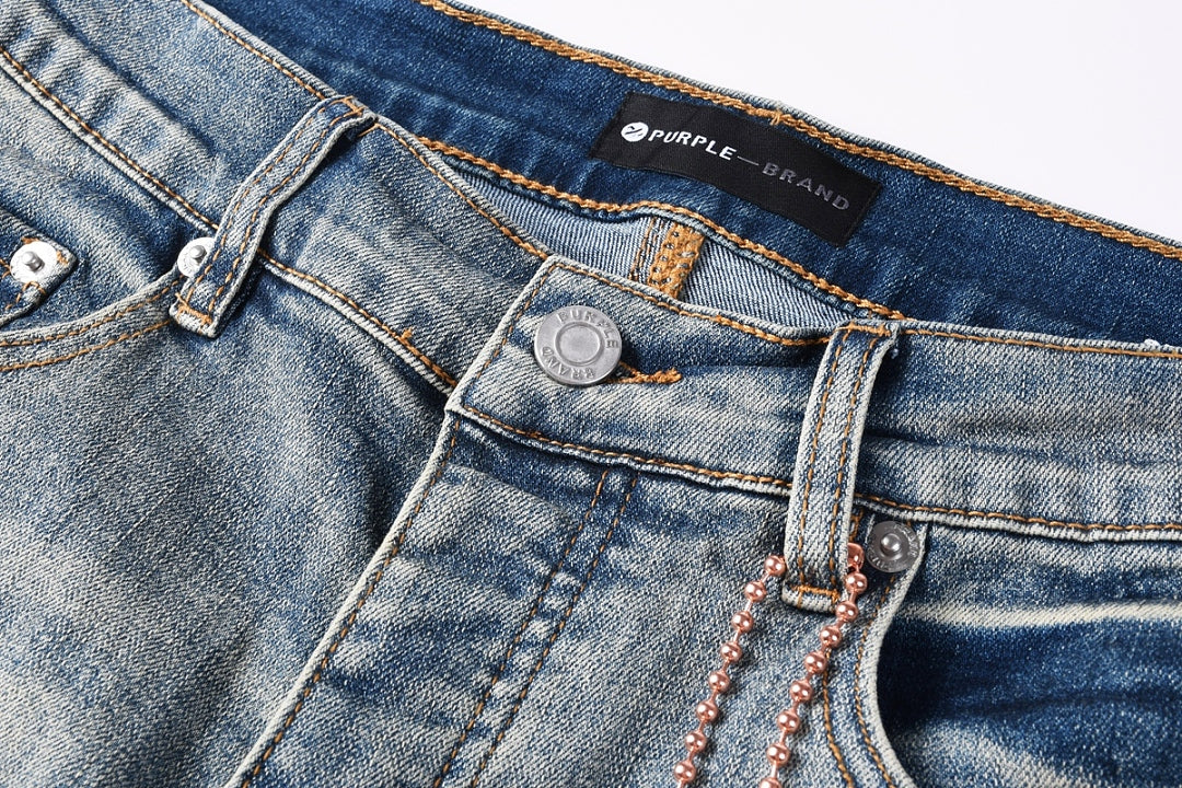 VELCEN Purple Brand Jeans #9160