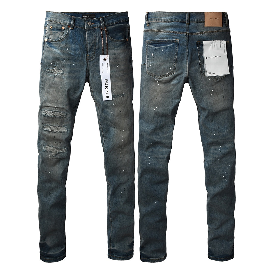 VELCEN Purple Brand Jeans #9157