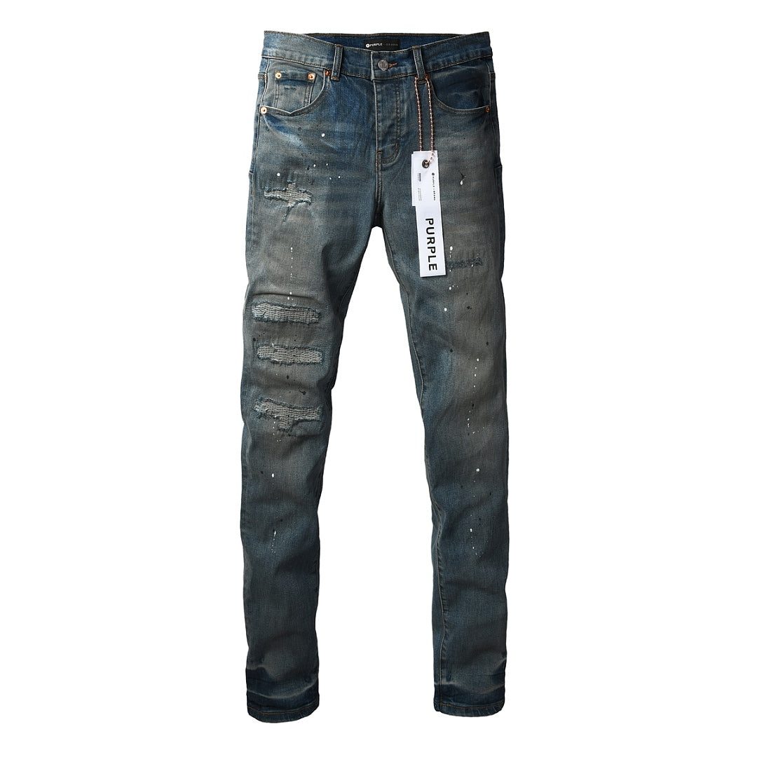 VELCEN Purple Brand Jeans #9157