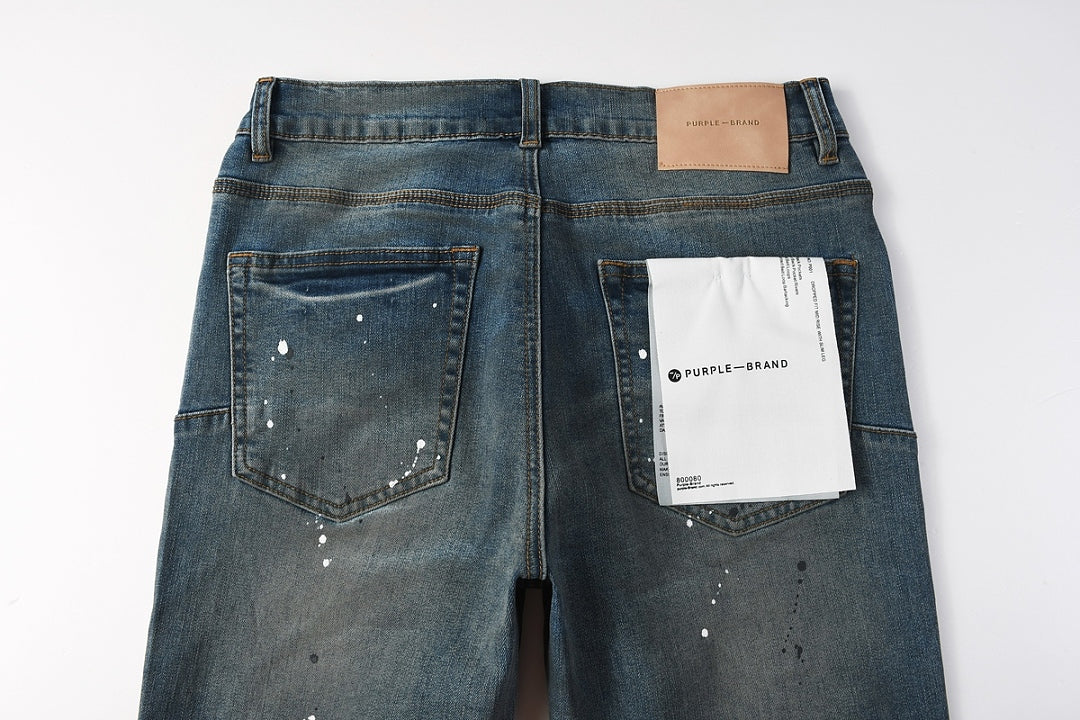 VELCEN Purple Brand Jeans #9157