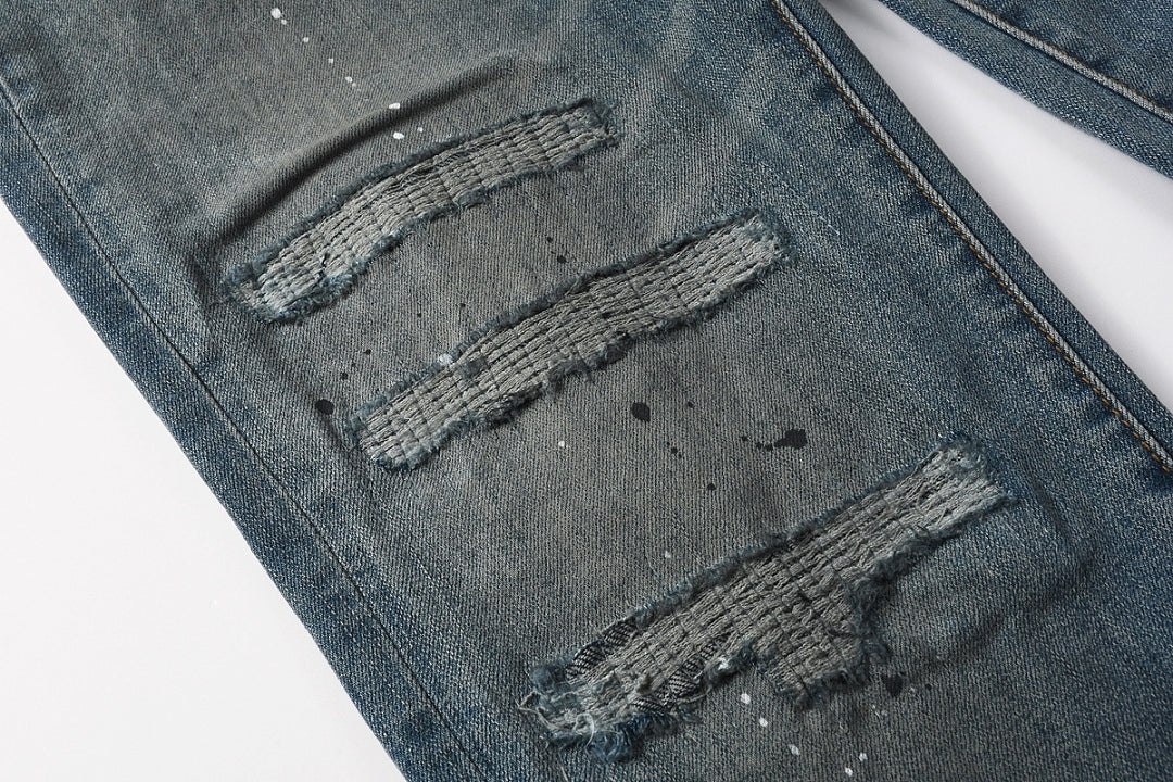 VELCEN Purple Brand Jeans #9157