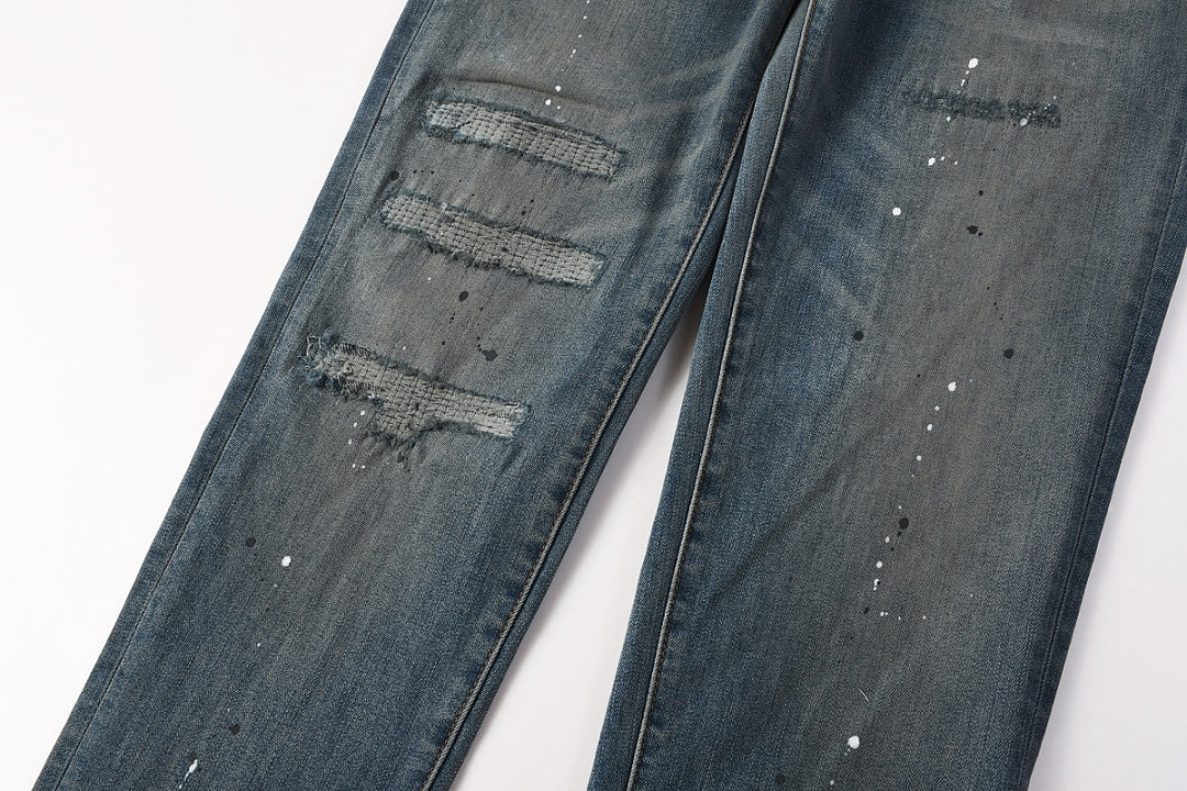 VELCEN Purple Brand Jeans #9157