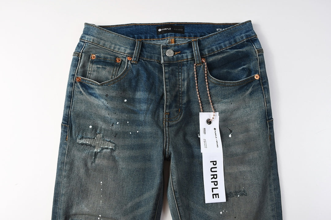 VELCEN Purple Brand Jeans #9157