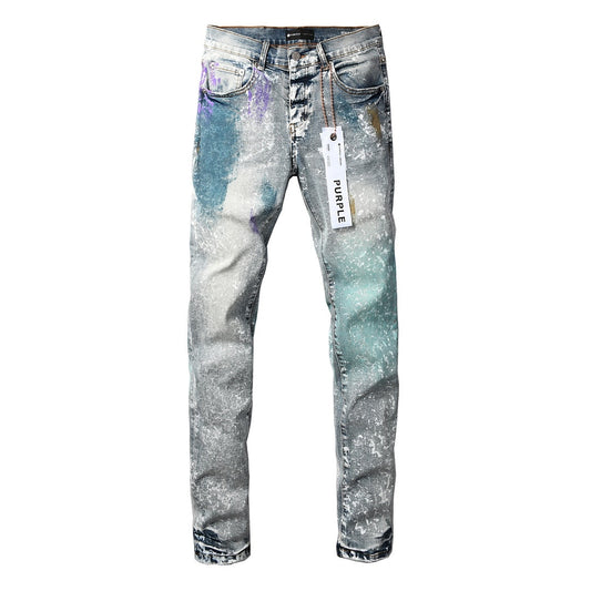 VELCEN Purple Brand Jeans #9156