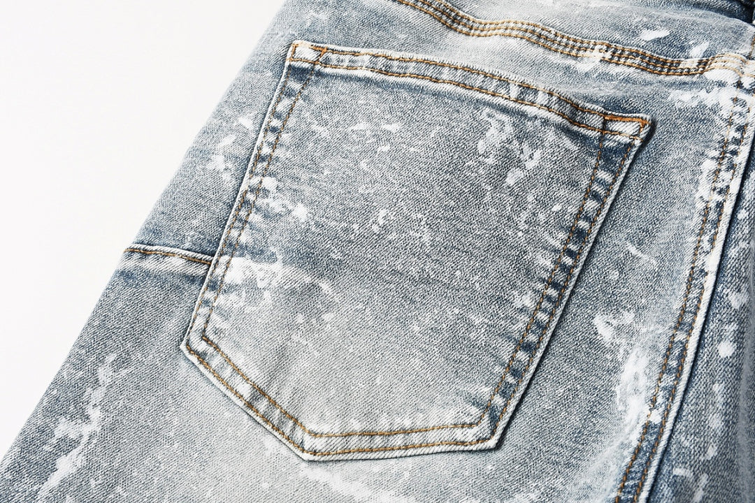 VELCEN Purple Brand Jeans #9156