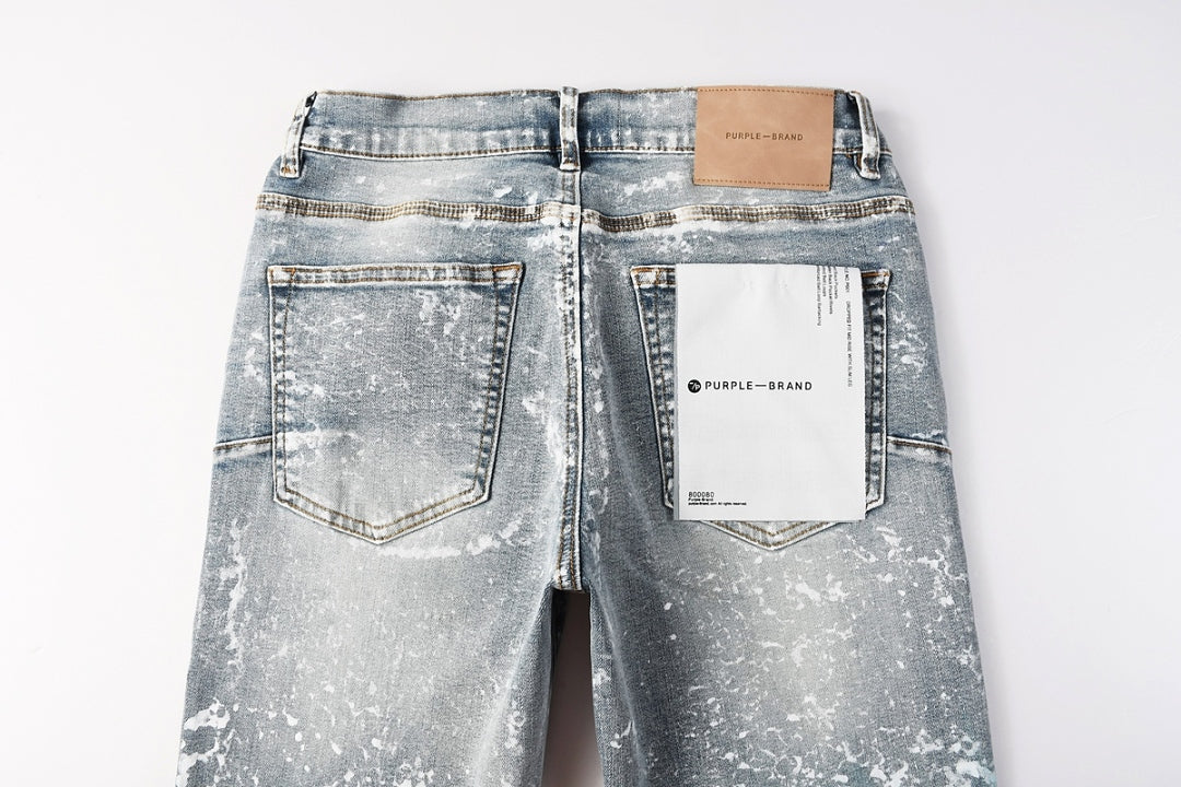 VELCEN Purple Brand Jeans #9156