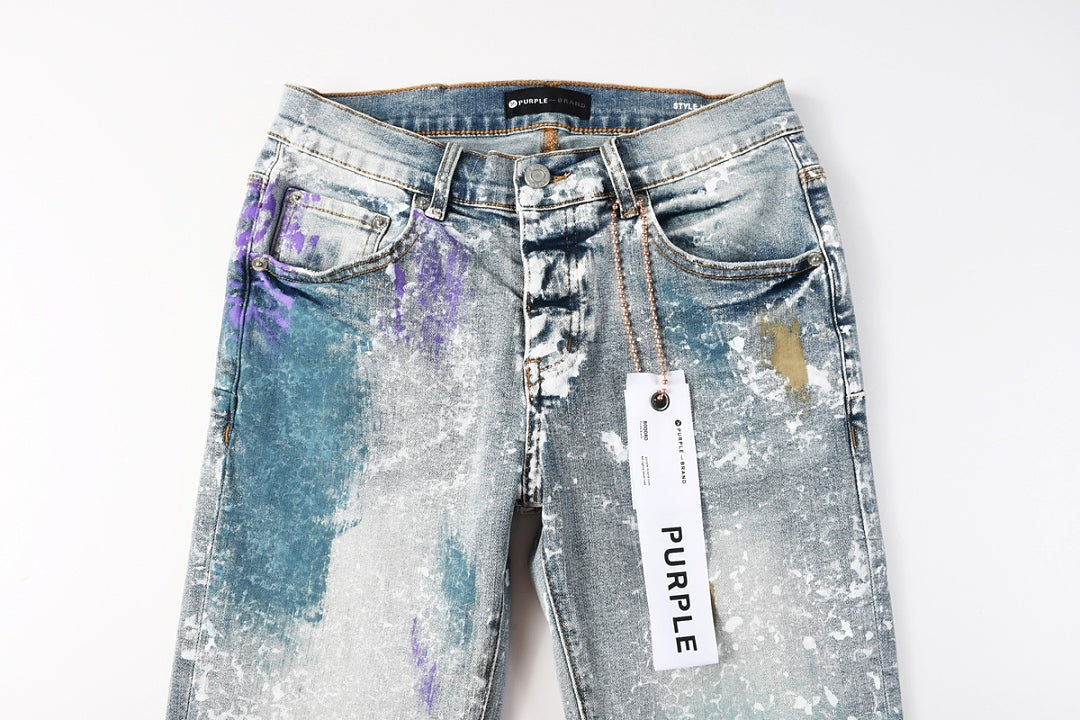 VELCEN Purple Brand Jeans #9156