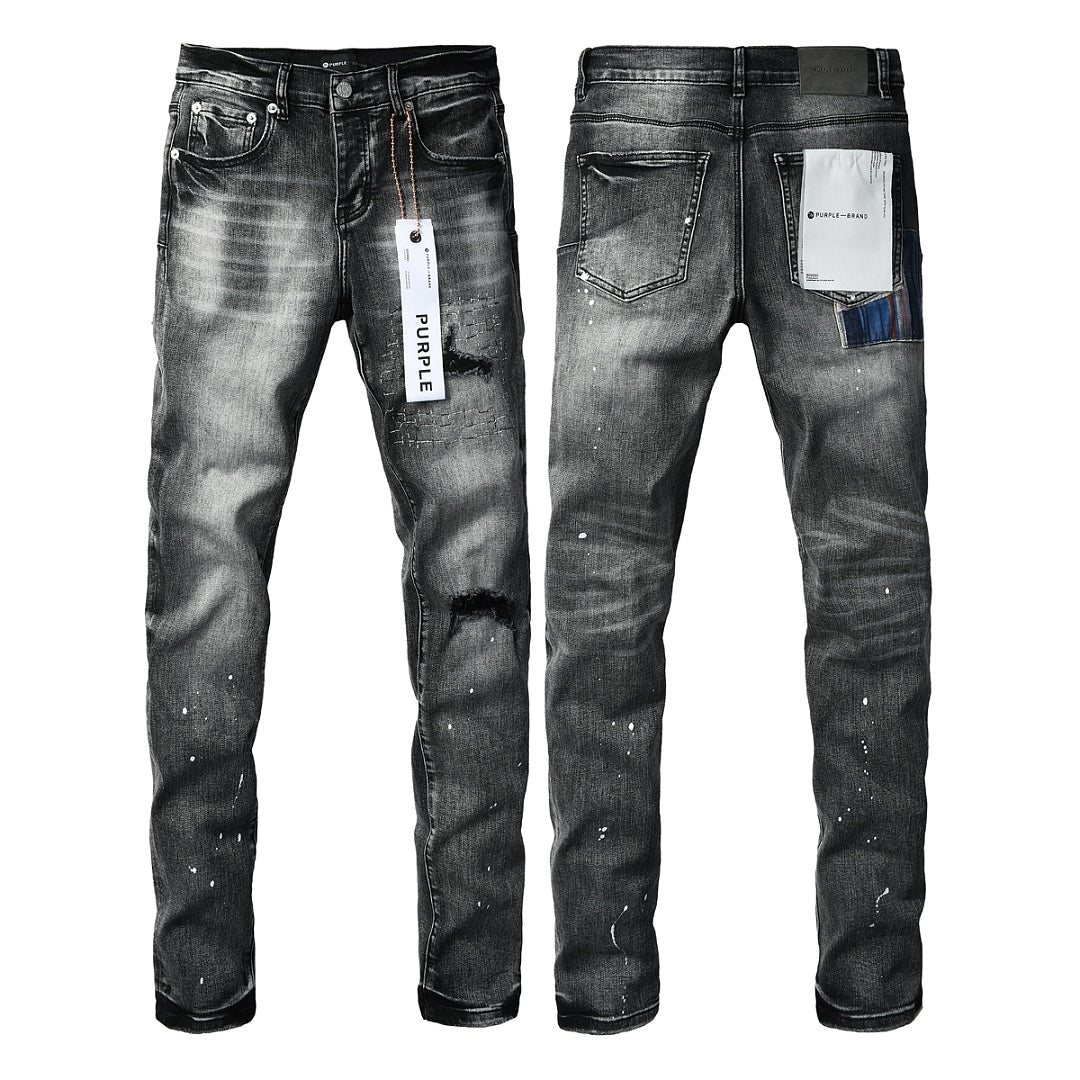 VELCEN Purple Brand Jeans #9166