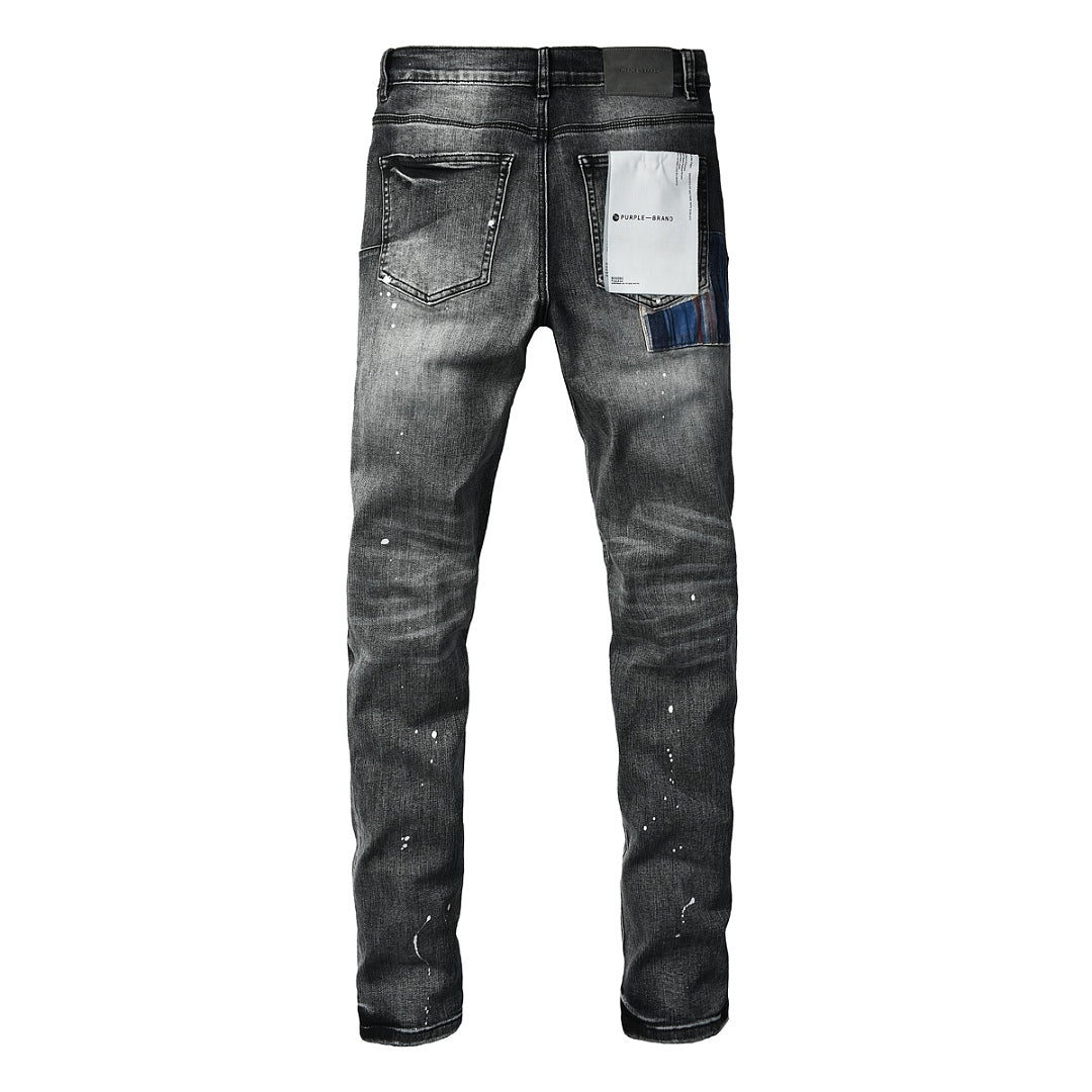 VELCEN Purple Brand Jeans #9166
