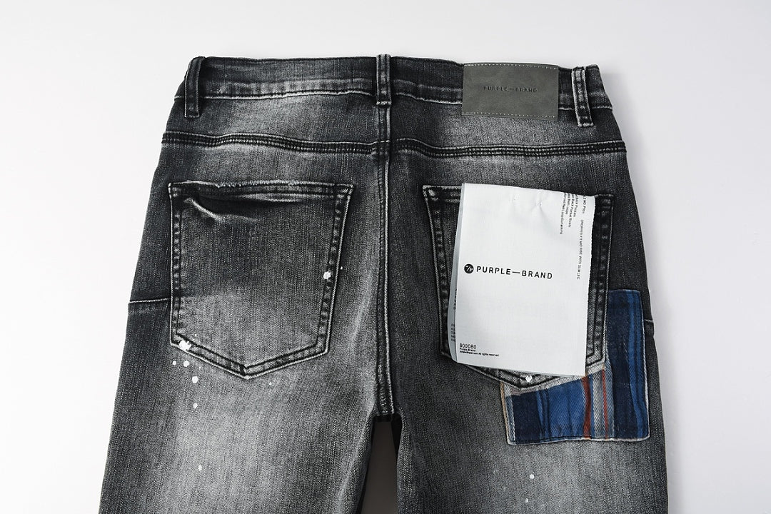 VELCEN Purple Brand Jeans #9166
