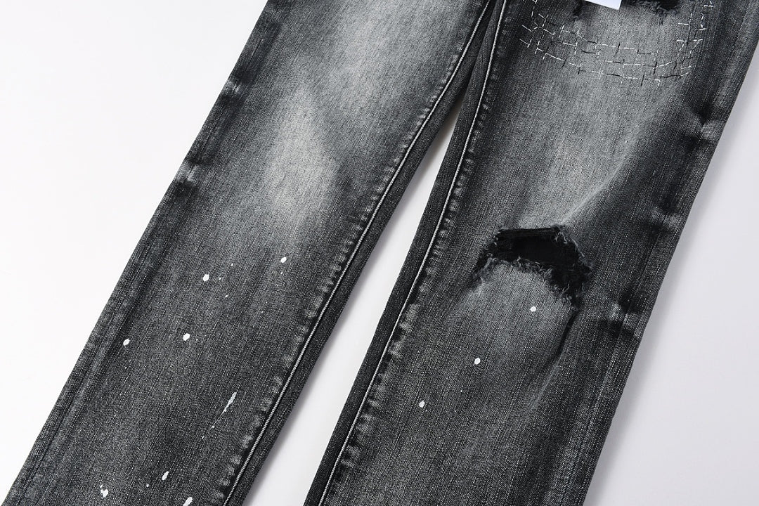 VELCEN Purple Brand Jeans #9166