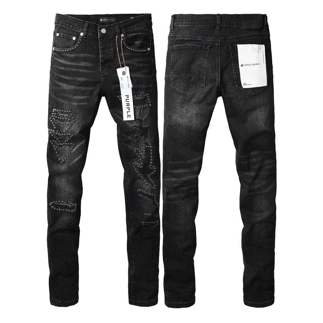 VELCEN Purple Brand Jeans #9150