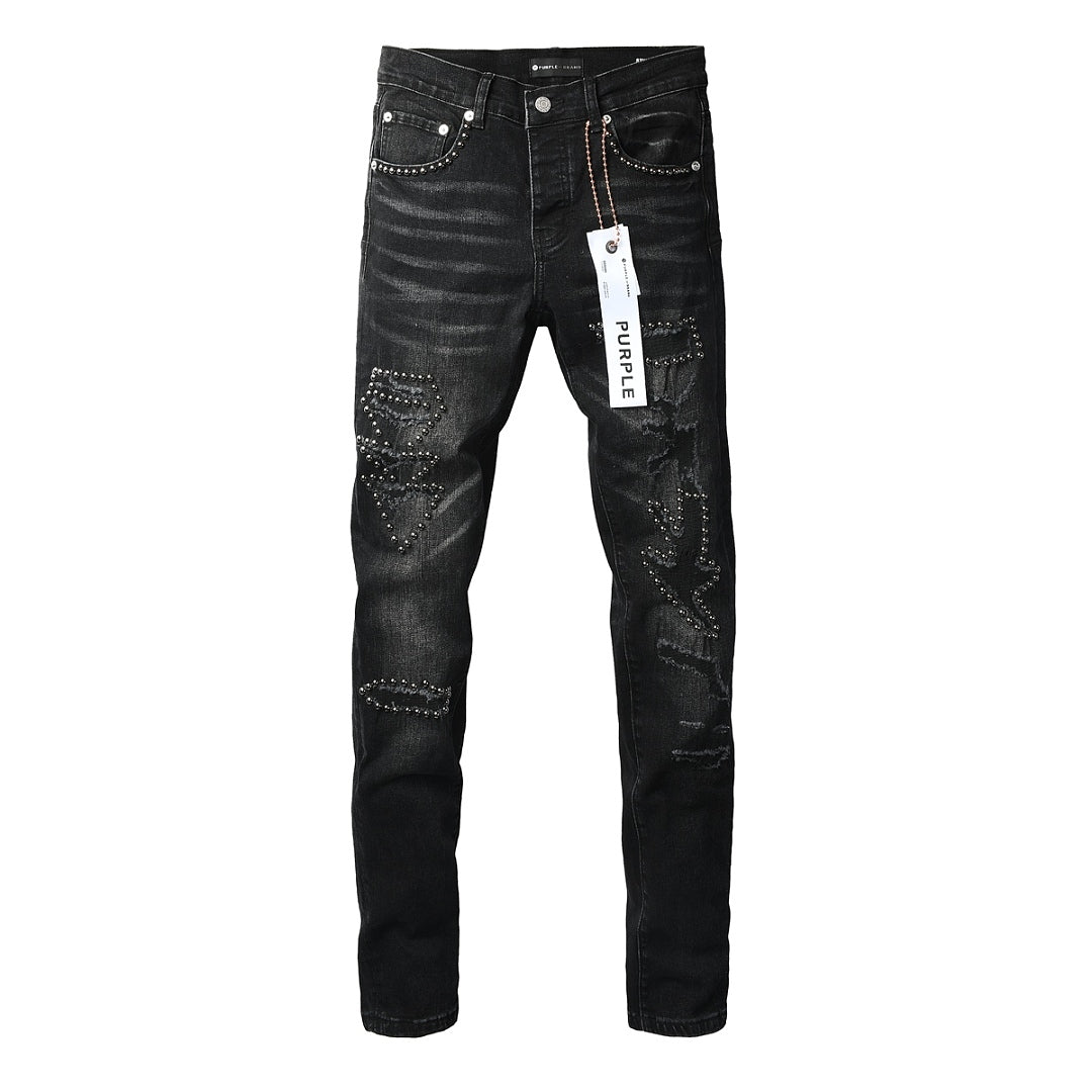 VELCEN Purple Brand Jeans #9150