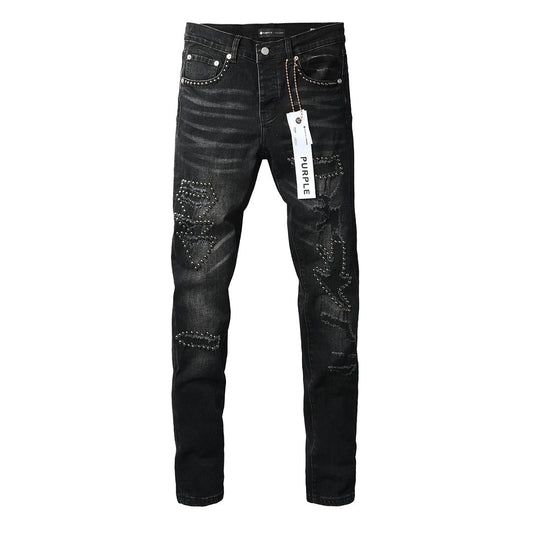 VELCEN Purple Brand Jeans #9150