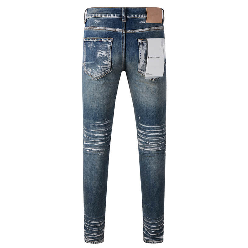 VELCEN Purple Brand Jeans #9040