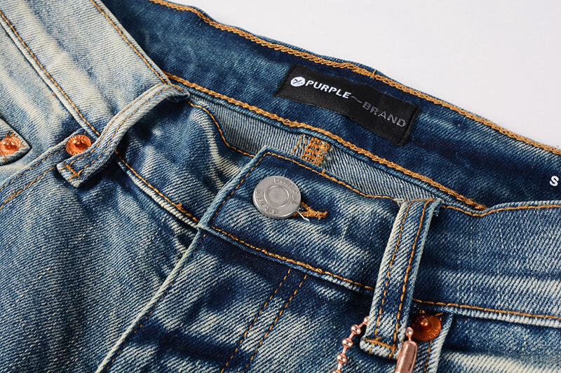 VELCEN Purple Brand Jeans #9043