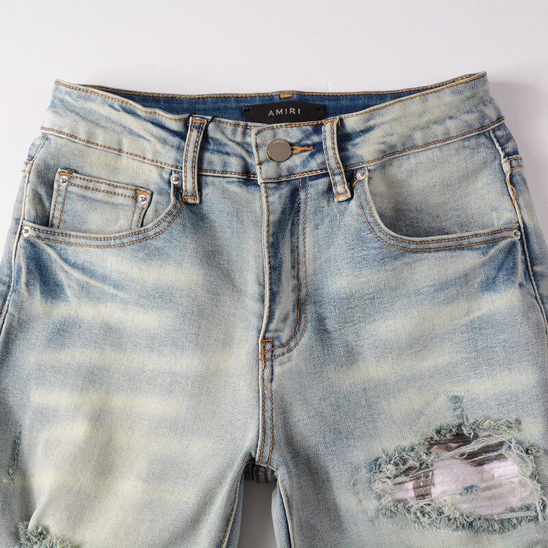VELCEN Amiri Fashion Jeans  #839