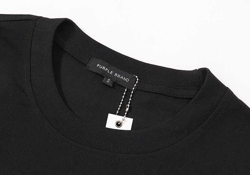 VELCEN Purple Brand Fashion T-Shirt