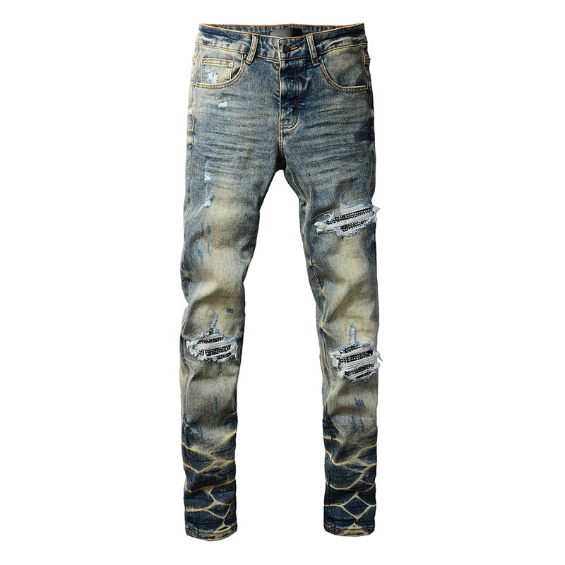VELCEN Amiri Fashion Jeans #8891
