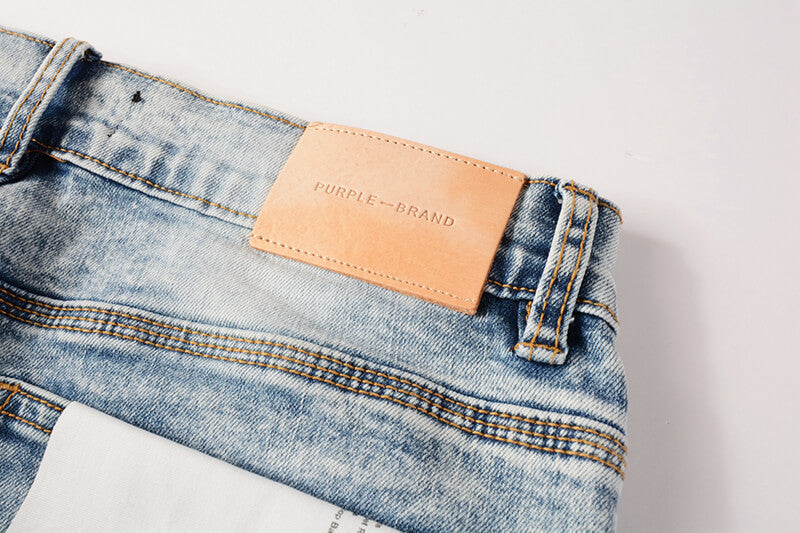VELCEN Purple Brand Jeans #9053