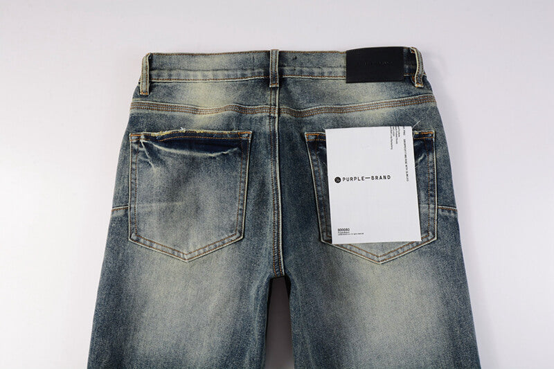 VELCEN Purple Brand Jeans #9042