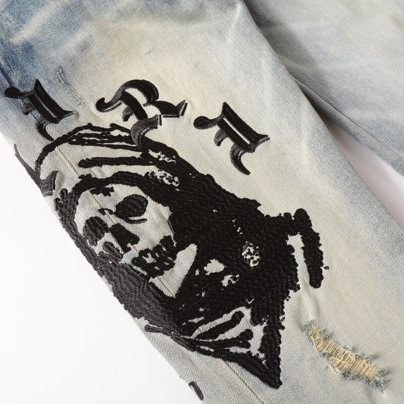 VELCEN Amiri Fashion Jeans  #882