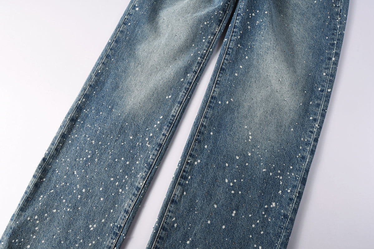 VELCEN Purple Brand Jeans #9126