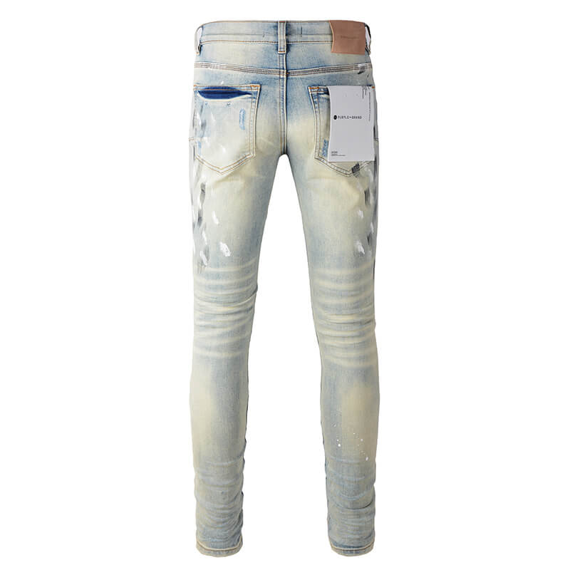 VELCEN Purple Brand Jeans #9007