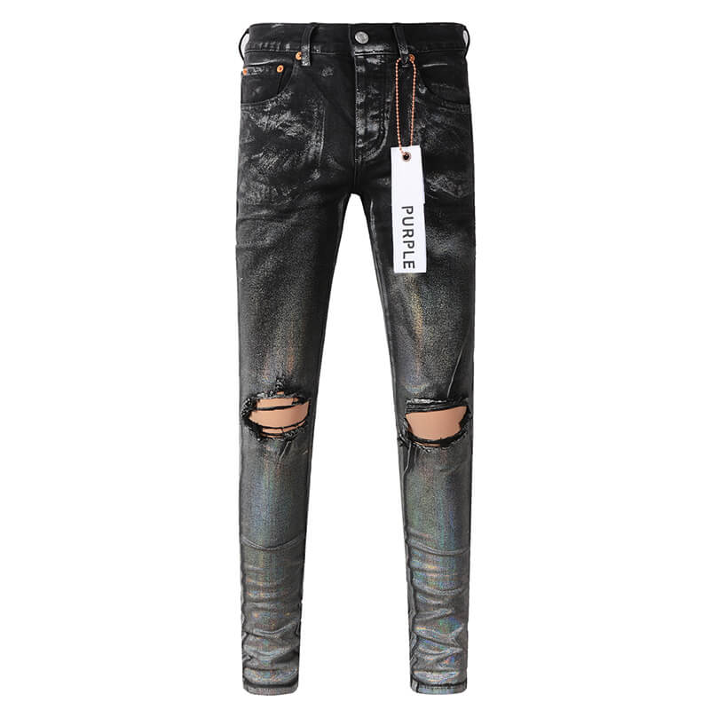 VELCEN Purple Brand Jeans #9028