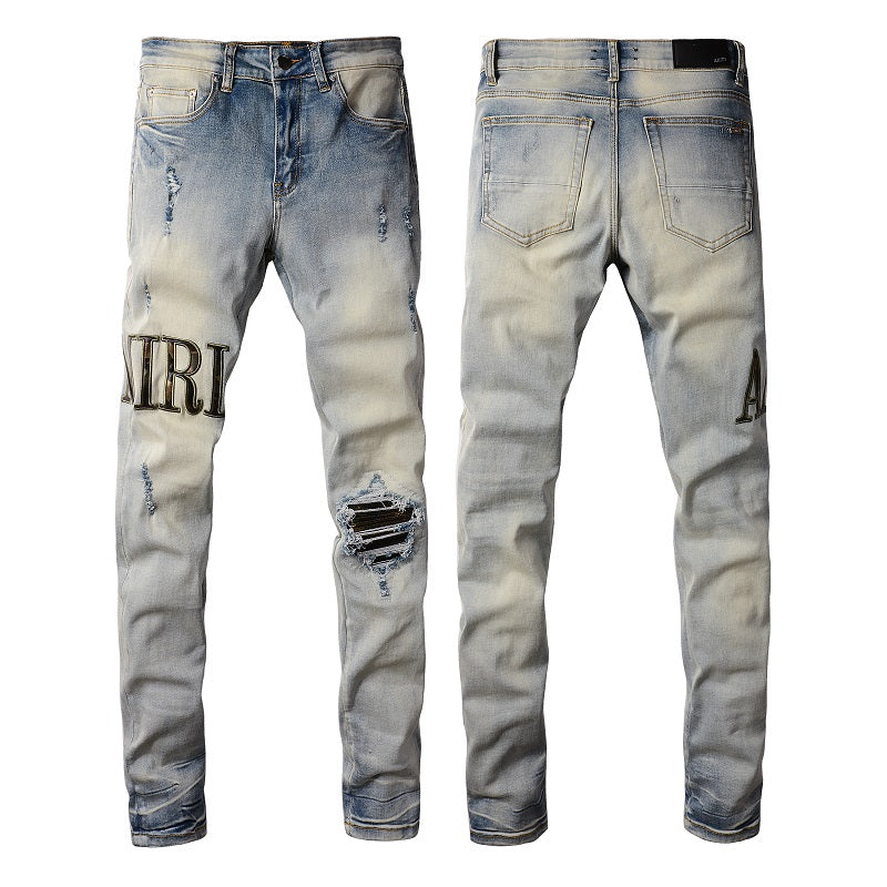 VELCEN Amiri Fashion Jeans  #878
