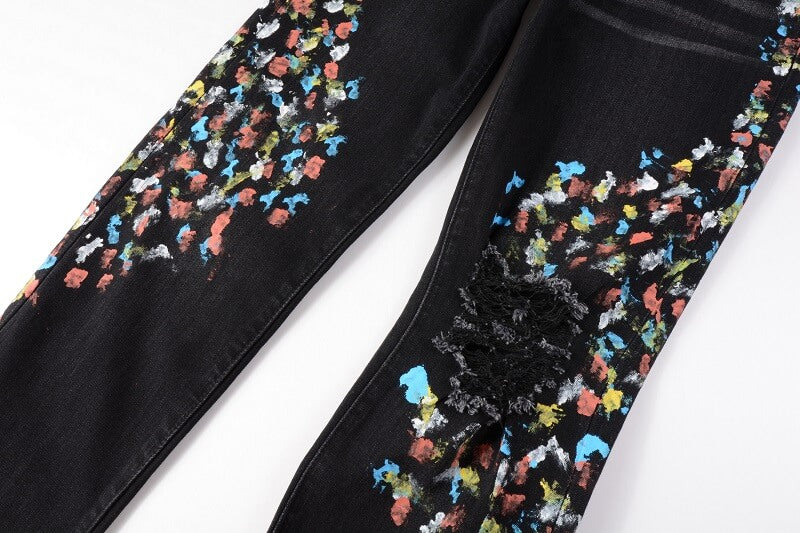 VELCEN Amiri Fashion Jeans  #865