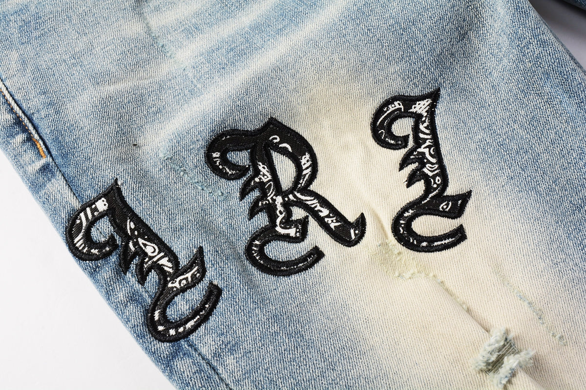 VELCEN Amiri Fashion Jeans #828-1