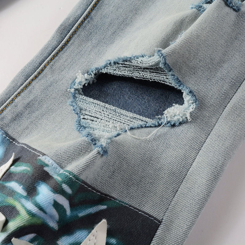 VELCEN Amiri Fashion Jeans #898