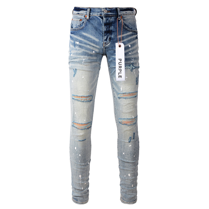 VELCEN Purple Brand Jeans #9003