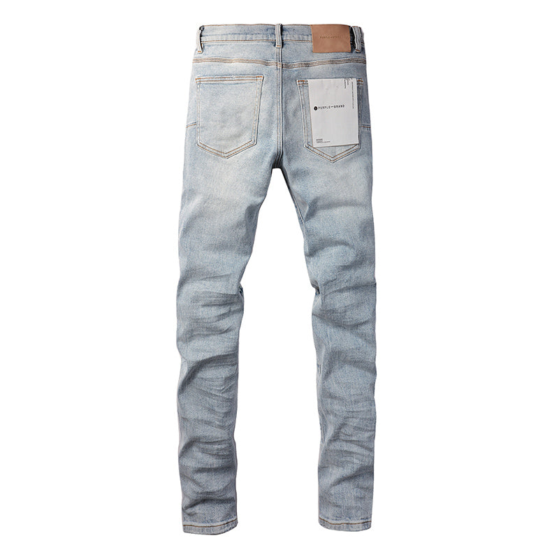 VELCEN Purple Brand Jeans #9010