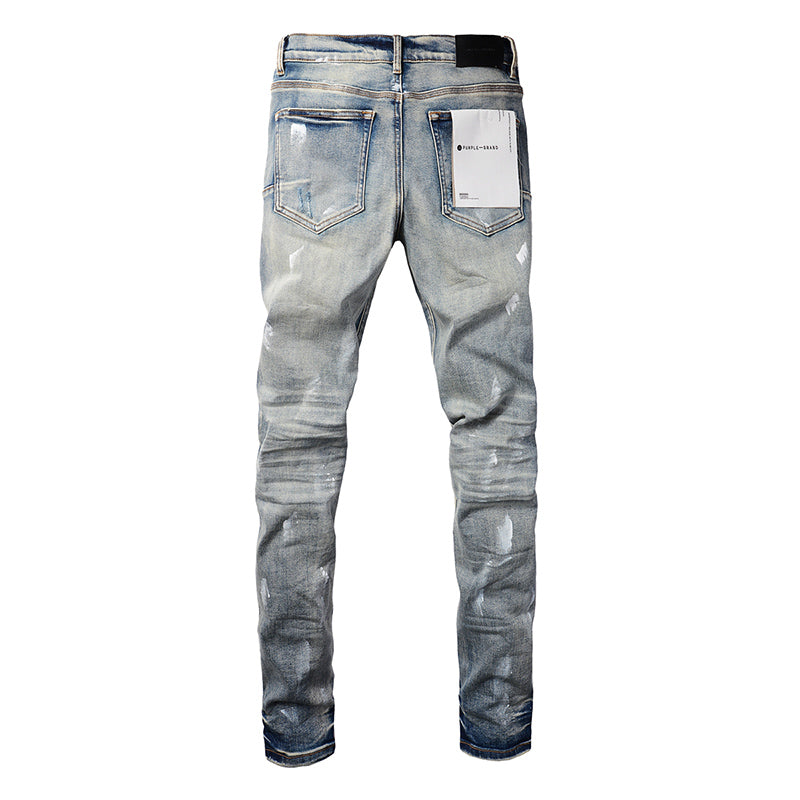 VELCEN Purple Brand Jeans #9043