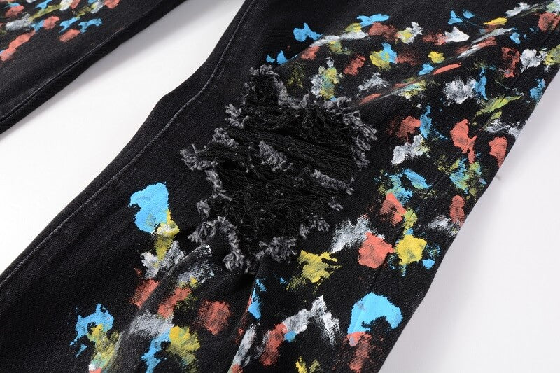 VELCEN Amiri Fashion Jeans  #865
