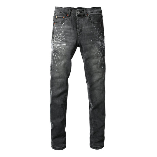 VELCEN Purple Brand Jeans #9123