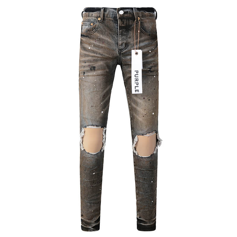 VELCEN Purple Brand Jeans #9031
