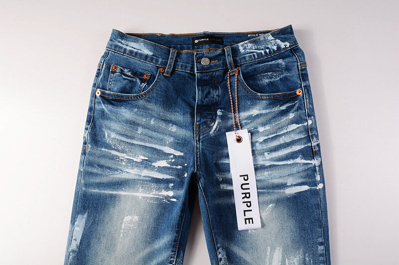 VELCEN Purple Brand Jeans #90511