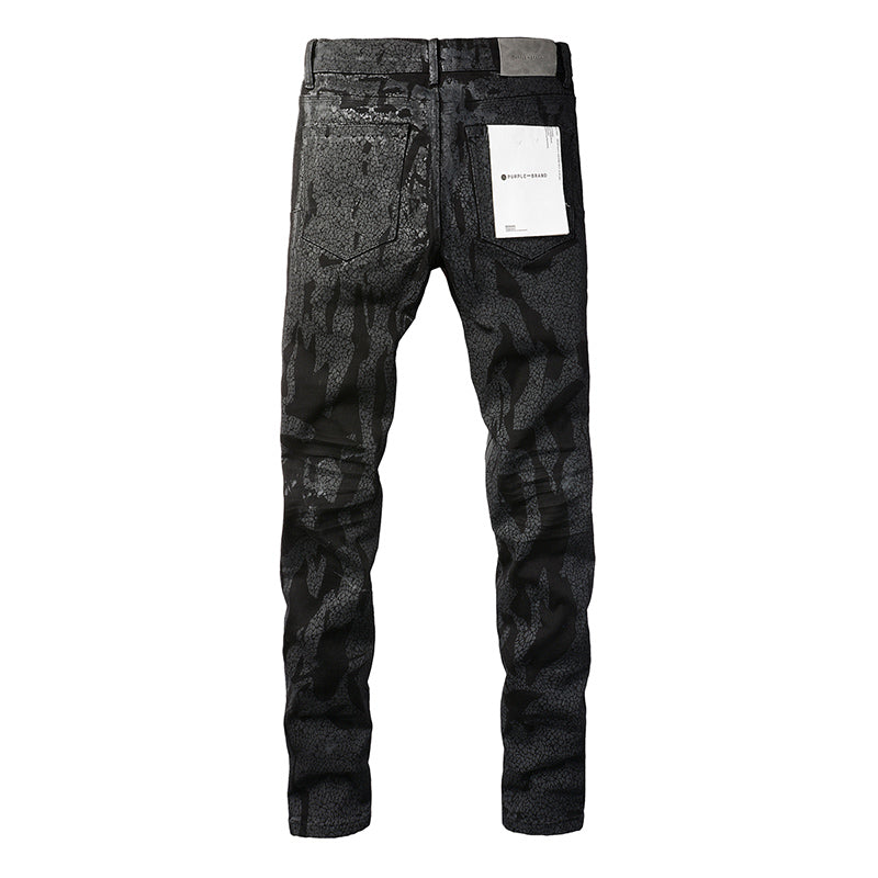 VELCEN Purple Brand Jeans #9026