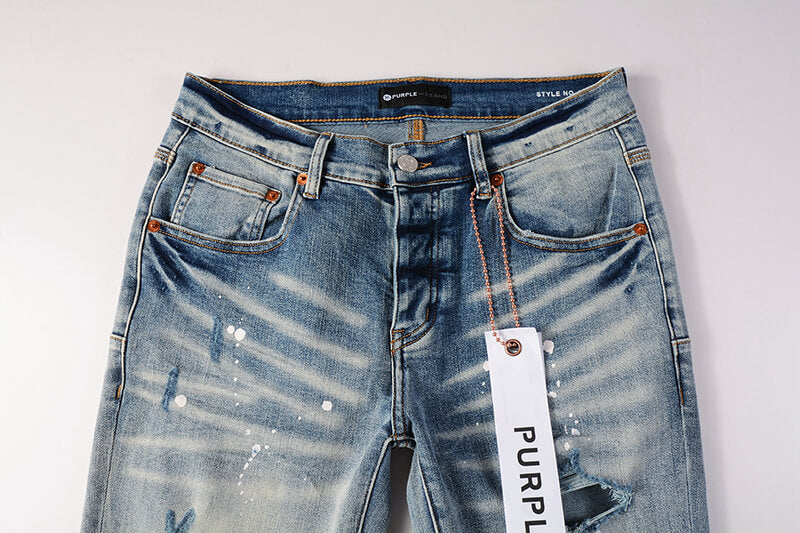 VELCEN Purple Brand Jeans #9003