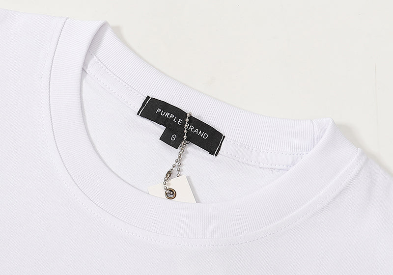 VELCEN Purple Brand Fashion T-Shirt