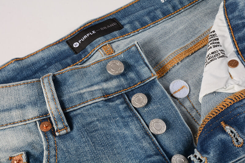 VELCEN Purple Brand Jeans #9016