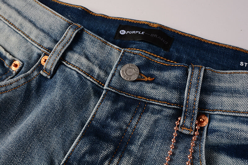 VELCEN Purple Brand Jeans #9038