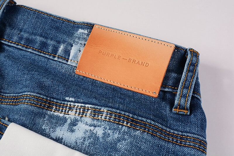 VELCEN Purple Brand Jeans #90511
