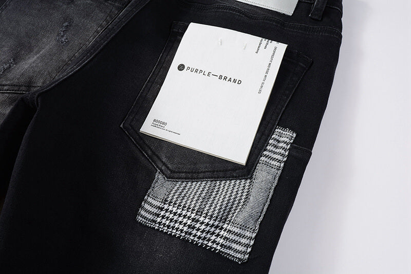 VELCEN Purple Brand Jeans #9001