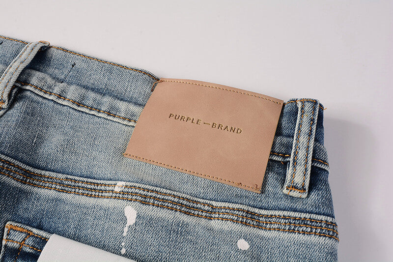 VELCEN Purple Brand Jeans #9003