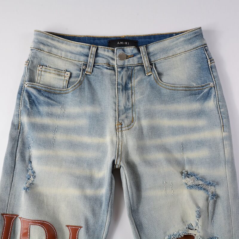 VELCEN Amiri Fashion Jeans  #840