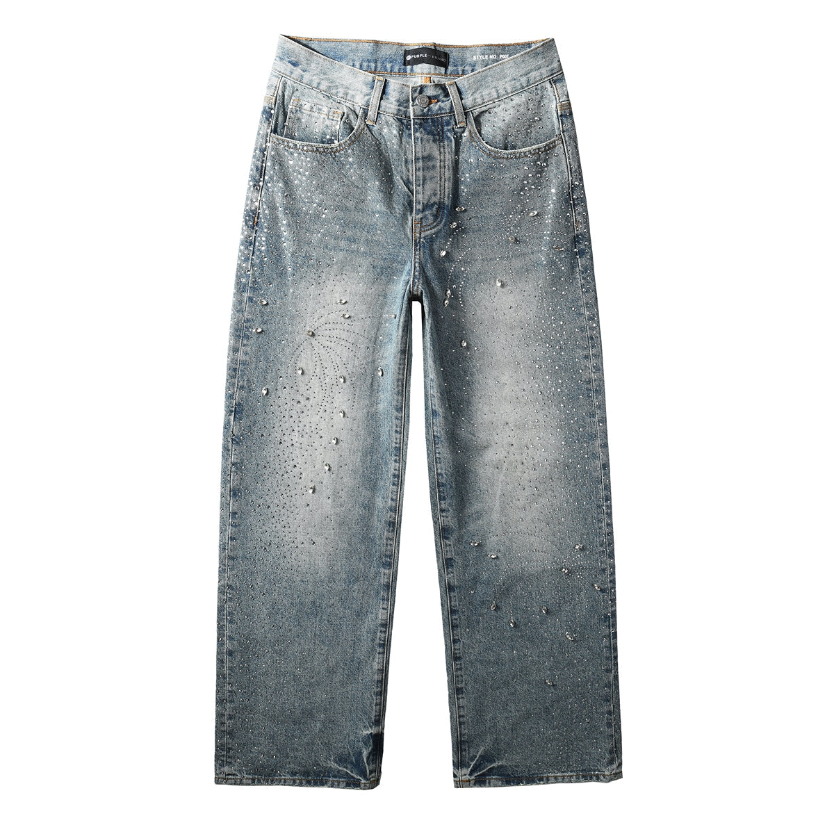 VELCEN Purple Brand Jeans #9129